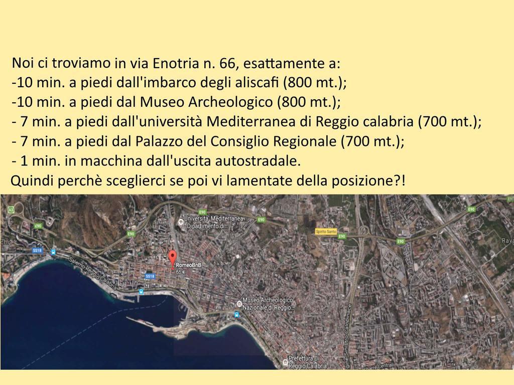 Romeo B&B Reggio di Calabria Eksteriør bilde